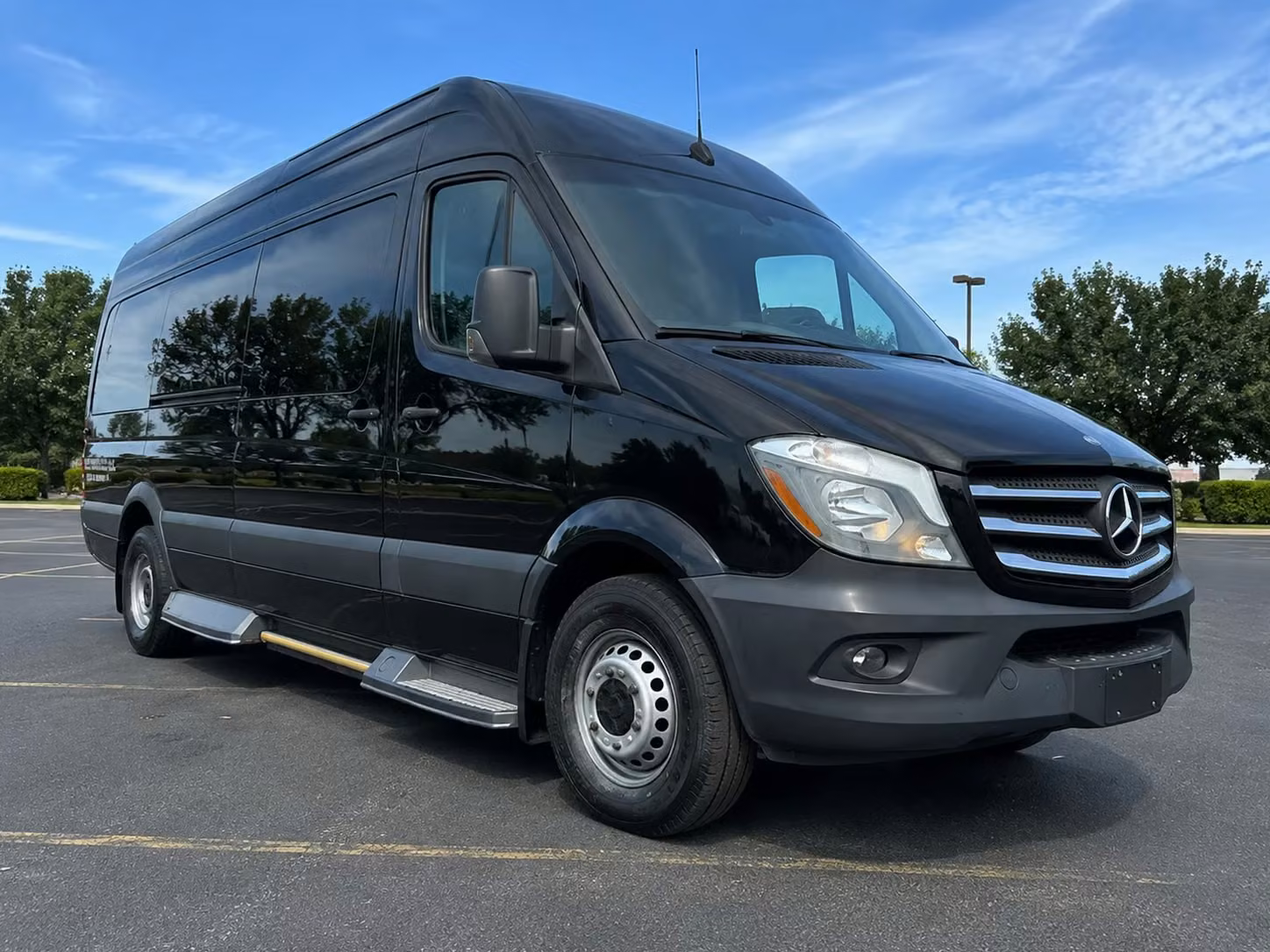 sprinter van with driver