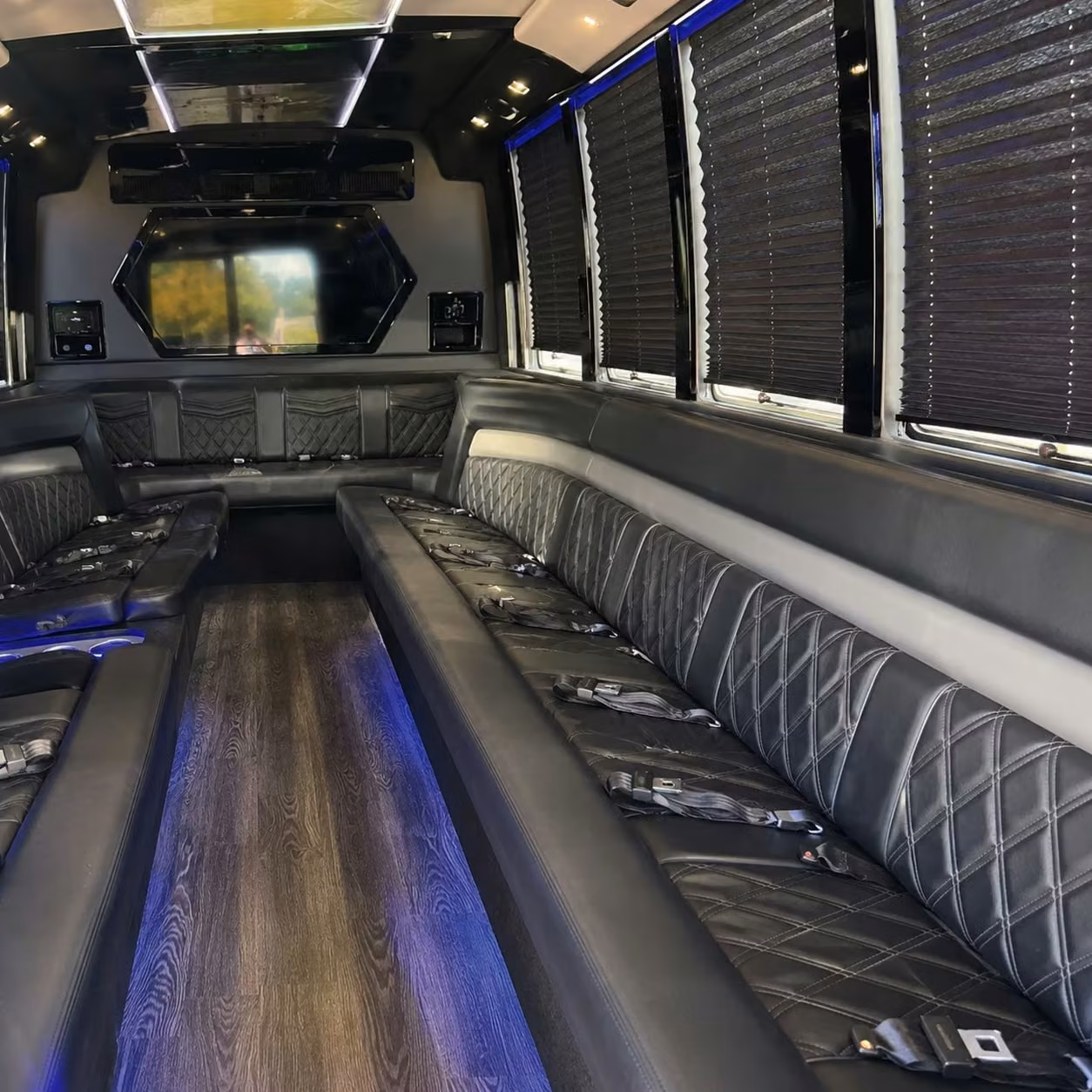 surprise party bus rental